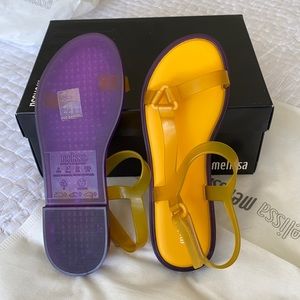 Jelly Melissa Sandals! Size 8